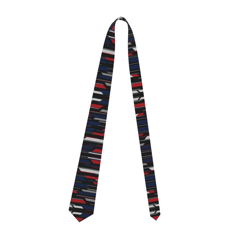Handmade sleek, motorsport-inspired geometric design